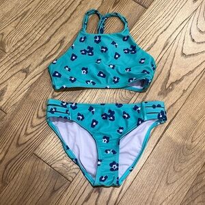 Wave Zone girls bikini set size medium 7/8